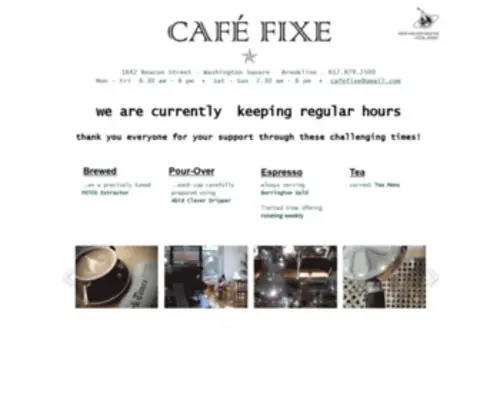 Cafefixe.com(Cafe Fixe) Screenshot