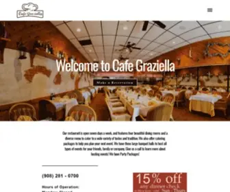 Cafegraziella.com(Cafe Graziella) Screenshot