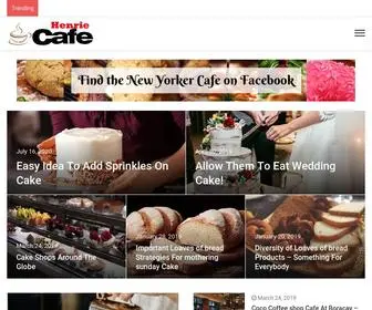 Cafehenrie.com(Cafe Henrie) Screenshot