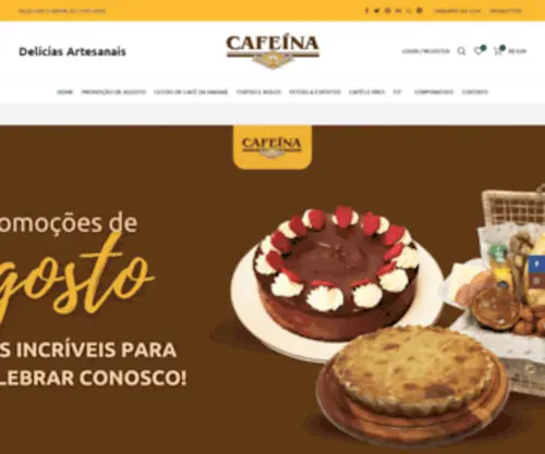 Cafeinacafe.com.br(Cafeína) Screenshot