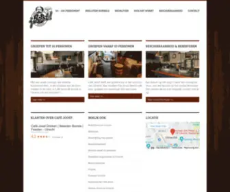 Cafejoost.nl(Café JOOST) Screenshot