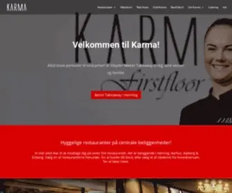 Cafekarma.dk(Restaurant i Herning) Screenshot