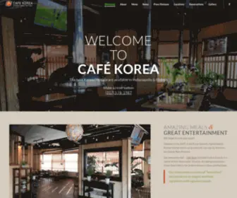 Cafekoreabbq.com(Best Korean Restaurant in Indianapolis) Screenshot