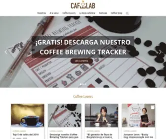 Cafelab.pe(Home) Screenshot