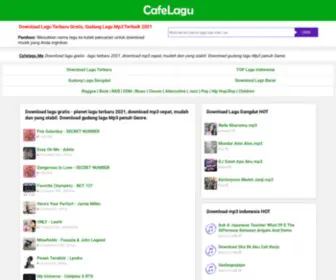 Cafelagu.net(Download Lagu MP3) Screenshot