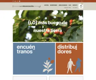Cafelaorganizacion.mx(Café La Organización) Screenshot