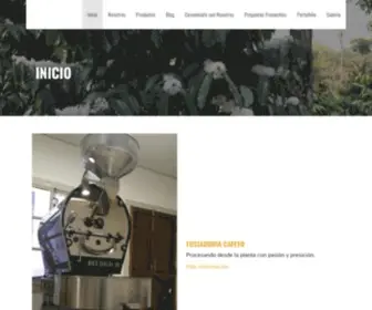 Cafelasbrisas.com(Bienvenidos a Cafe las Brisas) Screenshot