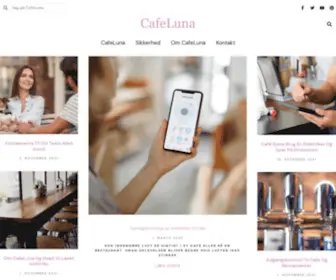 Cafeluna.dk(Domain name) Screenshot