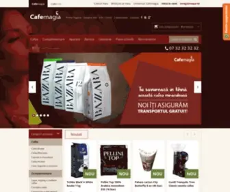 Cafemagia.ro(Cafemagia magazin de cafea) Screenshot