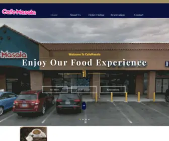 Cafemasalasparks.com(Indian restaurant in sparks Nevada) Screenshot