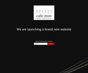 Cafemax.in(Cafemax) Screenshot