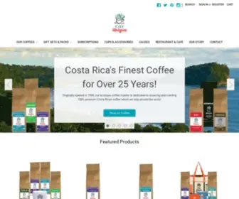 Cafemilagro.com(Gourmet Costa Rica Coffee) Screenshot