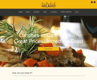 Cafemilanolajolla.com(Cafe Milano) Screenshot