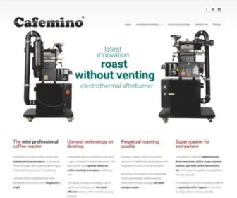 Cafemino.com(The Mini Roaster by Toper) Screenshot