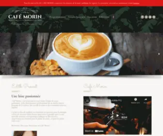 Cafemorin.com(Café Morin) Screenshot