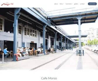 Cafemorso.com.au(One of Pyrmont's hidden Gems) Screenshot