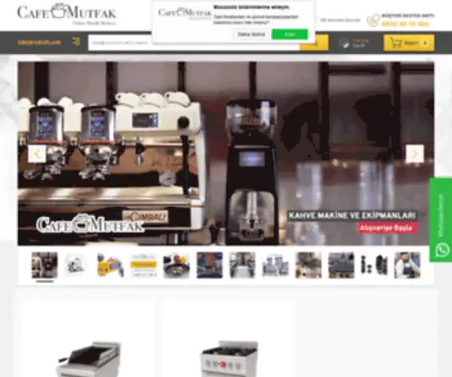 Cafemutfak.com(Endüstriyel) Screenshot