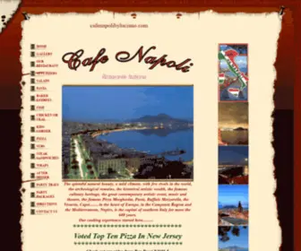 Cafenapolibyluciano.com(Cafe napoli ristorante italiano) Screenshot