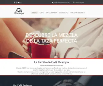 Cafeocampo.com.do(Cafe Ocampo) Screenshot