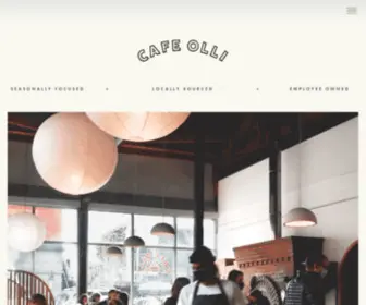 Cafeolli.com(Cafe Olli) Screenshot