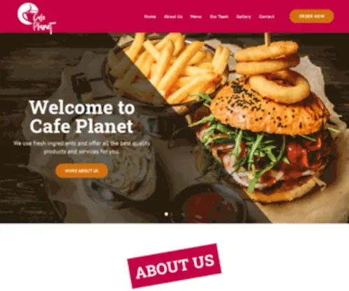Cafeplanetmk.com(Cafe Planet) Screenshot