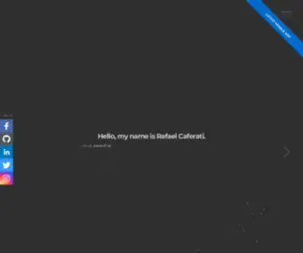 Caferati.me(Web developer portfolio) Screenshot