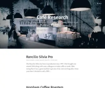 Caferesearch.co.uk(Caferesearch) Screenshot
