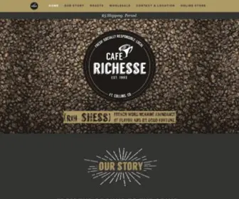 Caferichesse.com(HOME) Screenshot