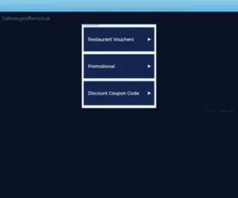 Caferougeoffers.co.uk(Café Rouge) Screenshot