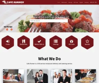 Caferunner.com(Cafe Runner) Screenshot