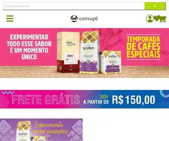 Cafescooxupe.com.br(B2C) Screenshot