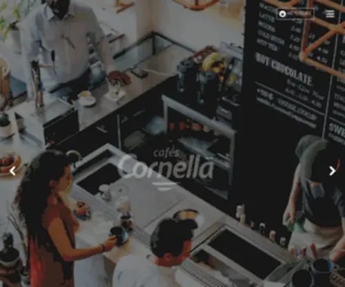 Cafescornella.es(Cafès Cornellà) Screenshot