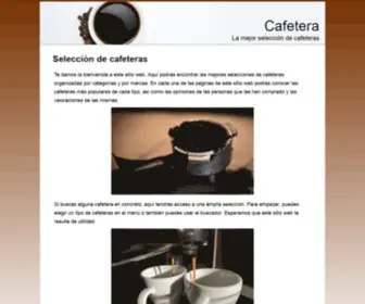 Cafetera.org(Cafetera) Screenshot