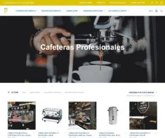 Cafeteras.com.mx(Portico de México) Screenshot