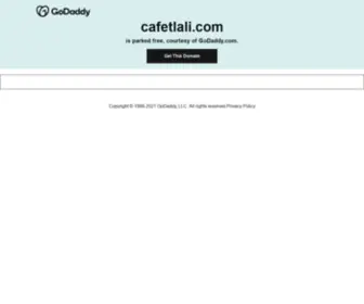 Cafetlali.com(Cafetlali) Screenshot