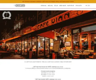 Cafevian.com(Café Vian Bisztró) Screenshot