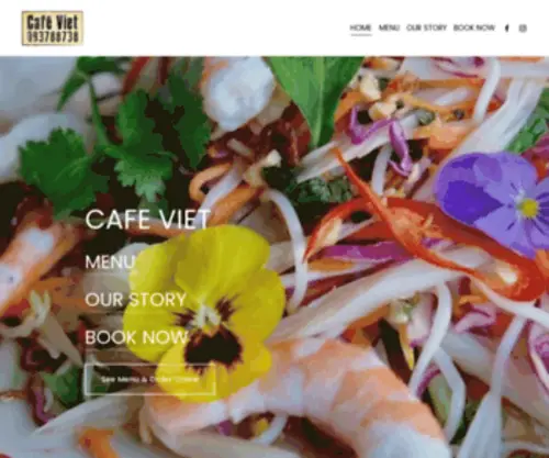 Cafeviet.co.nz(Cafe Viet) Screenshot