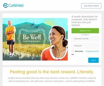 Cafewell.com(CaféWell) Screenshot