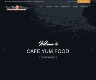 Cafeyumfood.com(Cafe Yum) Screenshot