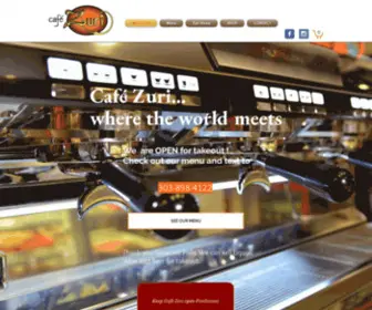 Cafezuri.com(Providing an excellent coffee experience to our customer) Screenshot