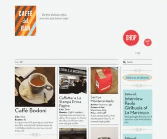 Caffedelbar.com(Caffedelbar) Screenshot