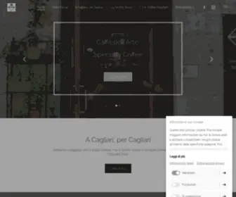 Caffedellartecagliari.com(Caffè dell'Arte Specialty Coffee) Screenshot