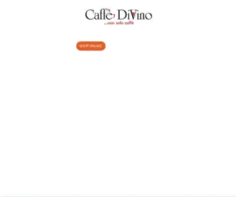 Caffedivinoshop.it(Caffè Divino) Screenshot