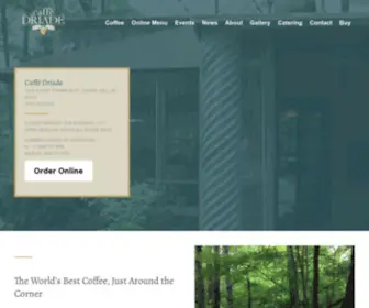 Caffedriade.com(Fresh Roasted Coffee) Screenshot