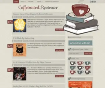 Caffeinatedbookreviewer.com(Caffeinated Reviewer) Screenshot
