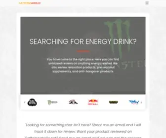 Caffeineaholic.net(Caffeine-a) Screenshot