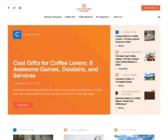 Caffeinefiend.co(Coffee Reviews) Screenshot