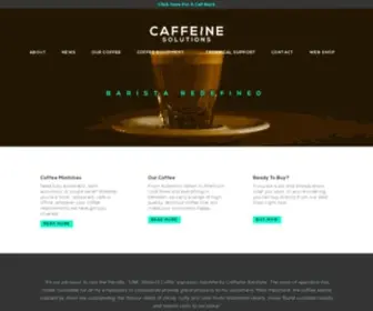 Caffeinesolutions.sg(Caffeine Solutions) Screenshot