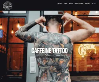 Caffeinetattoo.com(Studio Tatuażu w Centrum Warszawy) Screenshot