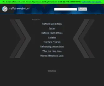 Caffeineweb.com(Caffeine Web) Screenshot